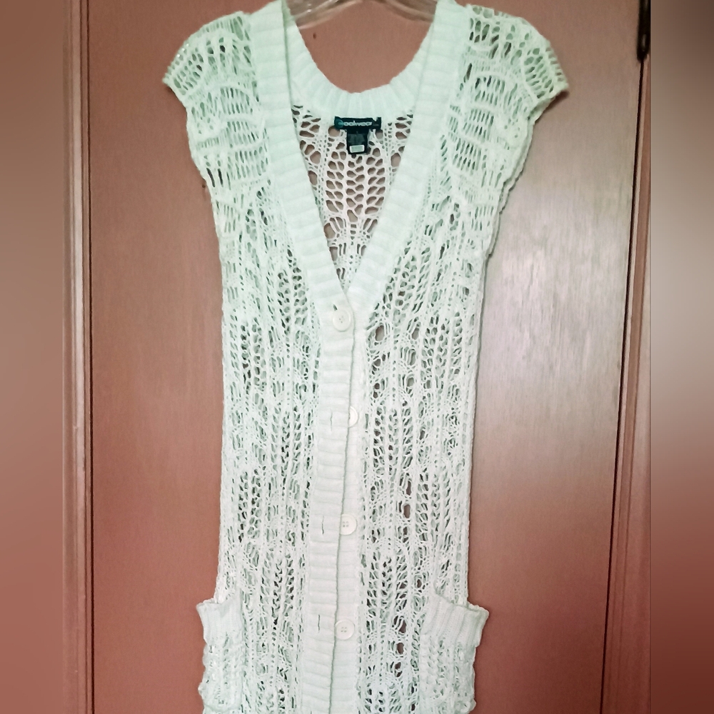 Coolwear Crochet Duster